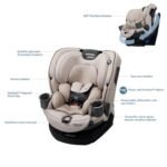 Maxi-Cosi - Emme 360 All-in-One Rotational Convertible Car Seat, Urban Wonder