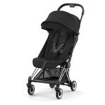 Cybex COYA Compact Stroller - Chrome / Dark Brown / Sepia Black