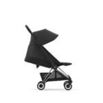 Cybex COYA Compact Stroller - Chrome / Dark Brown / Sepia Black
