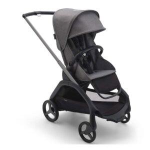 Bugaboo Dragonfly Complete Lightweight Compact Stroller - Graphite / Grey Melange